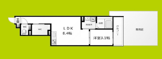 （仮称）S-MOVE大阪鶴見 間取り図