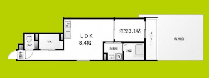 （仮称）S-MOVE大阪鶴見 間取り図
