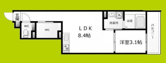 （仮称）S-MOVE大阪鶴見 間取り図