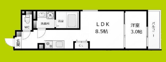 （仮称）S-MOVE大阪鶴見 間取り図