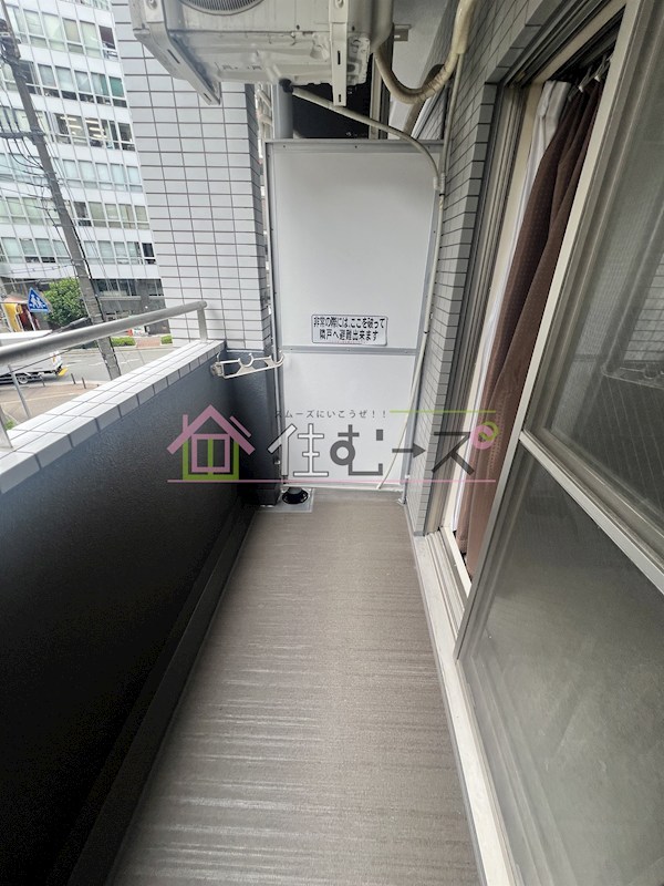 エクセレンス新大阪 ベランダ
