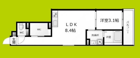 （仮称）S-MOVE大阪鶴見 間取り図