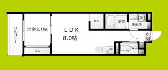 （仮称）S-MOVE大阪鶴見 間取り図