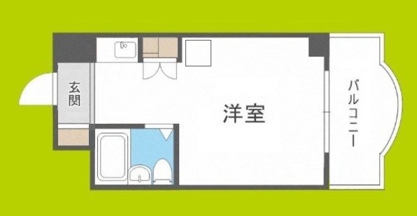 朝日プラザ梅田北デラ・リブジェ 間取り図