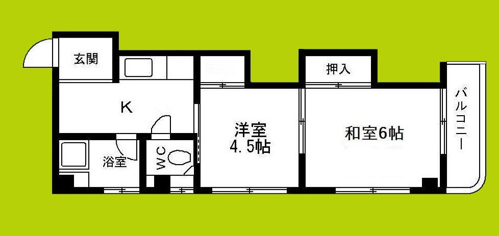 ハーモニーハイツ 間取り
