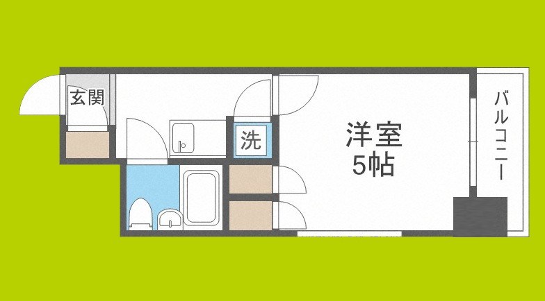 トーカン東淀川キャステール 間取り図