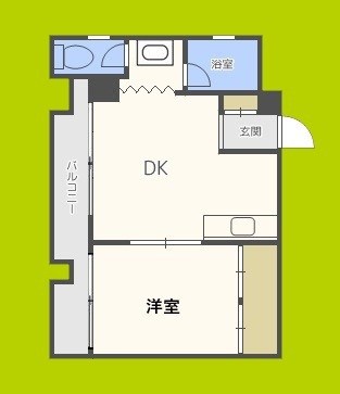 第5マンション北栄 間取り
