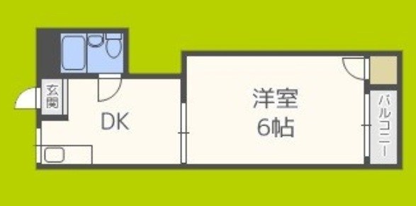 第1生島ハイツ 間取り