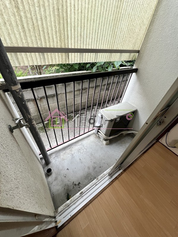 第1生島ハイツ ベランダ