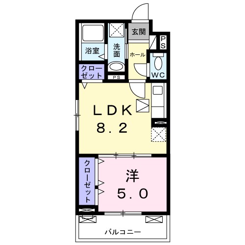 サギタリウス　レオ　Ⅱ 間取り