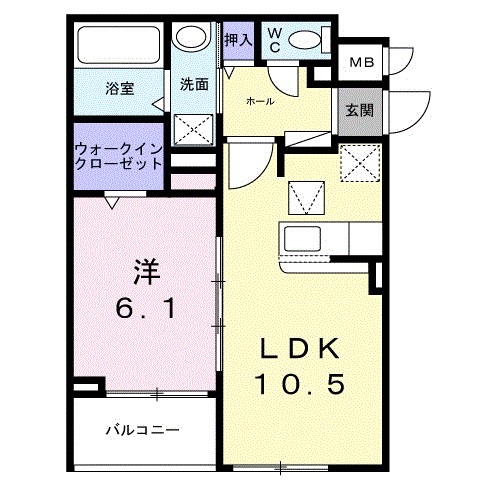 グレース讃良 間取り
