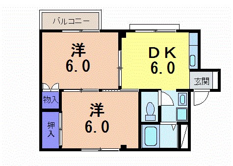 エルディム曽根 間取り