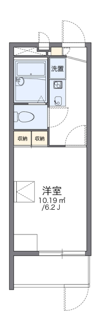 レオパレスＨＯＭＥＳ’Ｕ 間取り