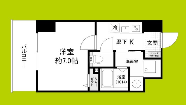 ブランシエスタ都島通 間取り図
