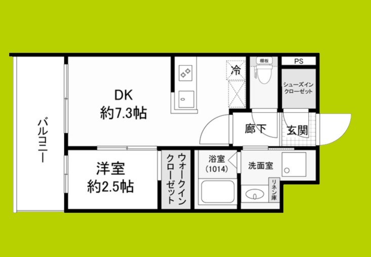 ブランシエスタ都島通 間取り