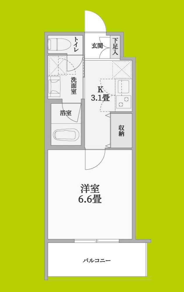 ウェルスクエア茨木駅前 間取り