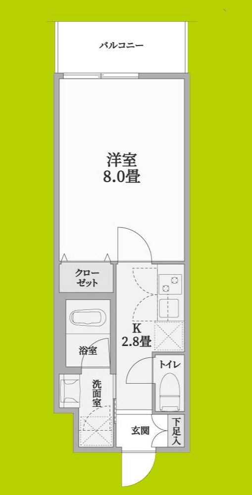 ウェルスクエア茨木駅前 間取り