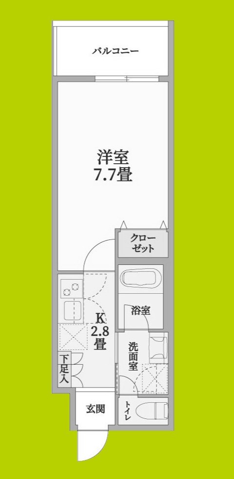 ウェルスクエア茨木駅前 間取り