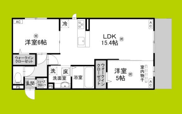 パサログランデ中安井 間取り