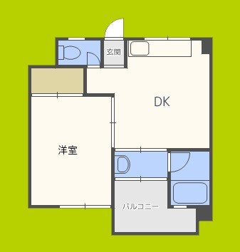 コーポ小松 間取り
