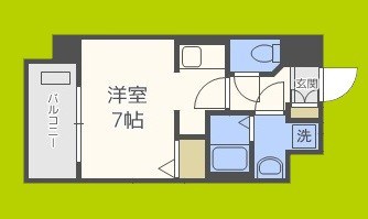 レークス新大阪ウエスト 間取り