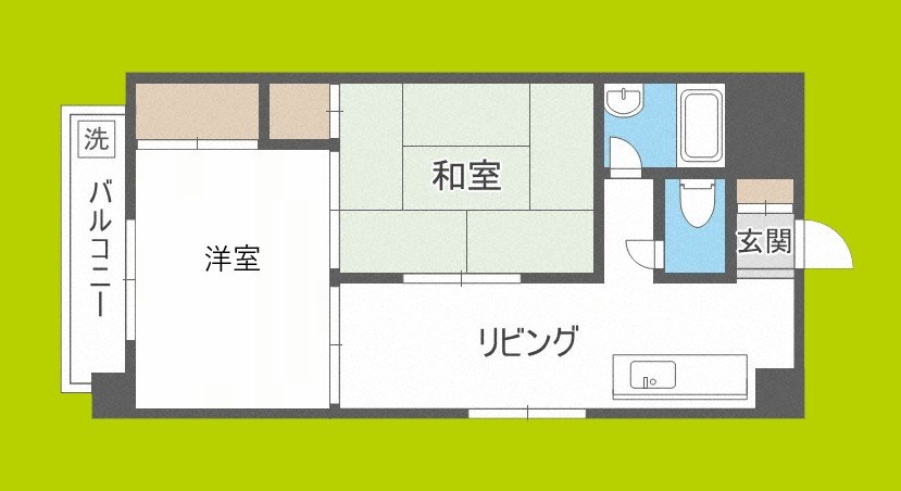 第２マンション北 間取り