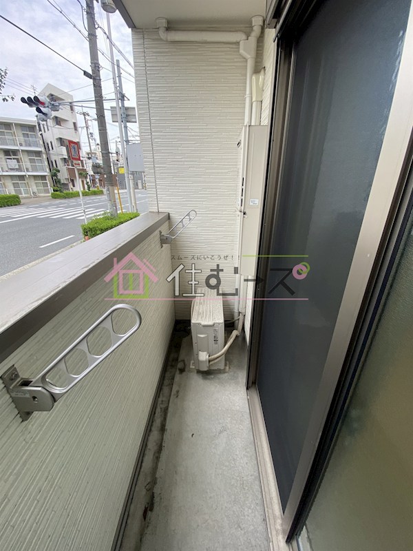 フジパレス十三 ベランダ