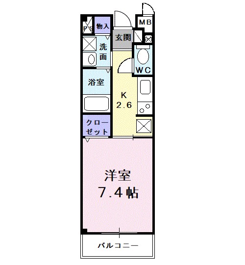 レスト大美野 間取り