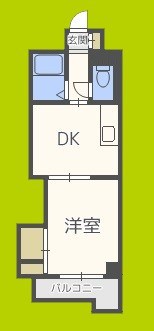 瑞光グランドハイツ北 間取り