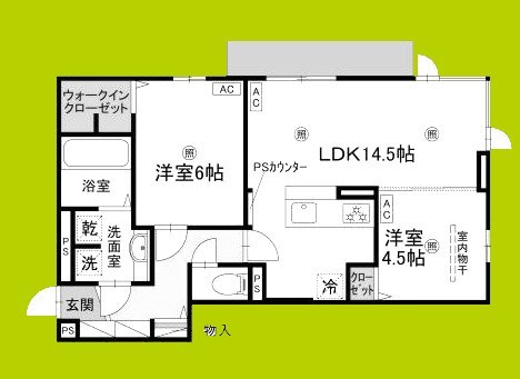 マニフィック御厨中 間取り図