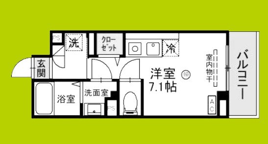 フォルテ　ウェスト 間取り