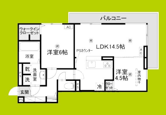 マニフィック御厨中 間取り図