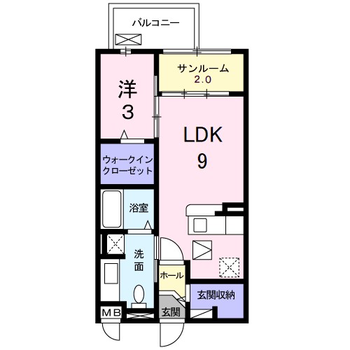 ボンヌ・シャンス 間取り