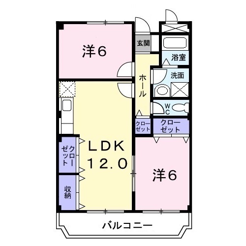 フリーダム中村 間取り