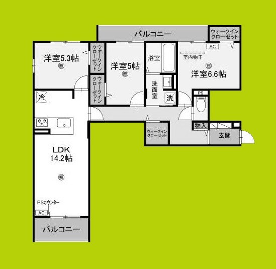 ナサハウス 間取り