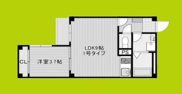 wiz Abeno 間取り図