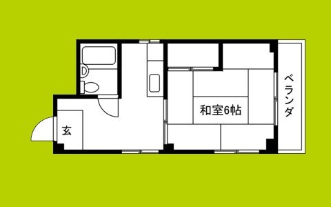 マンションふじ 間取り