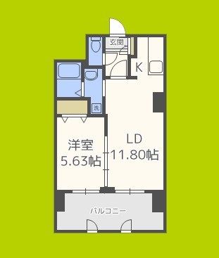 ノルデンタワー新大阪プレミアム 間取り