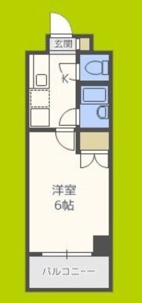 ローズコーポ新大阪8 間取り