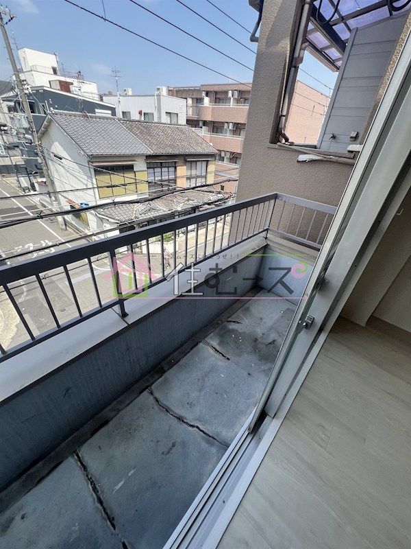 マンションふじ ベランダ