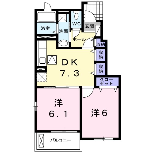 Ｃｕｒｒｅｎｔ　Ｌｉｌｙ 間取り