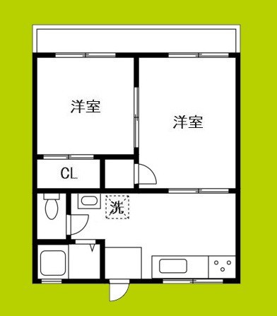 下農ハイツ 間取り