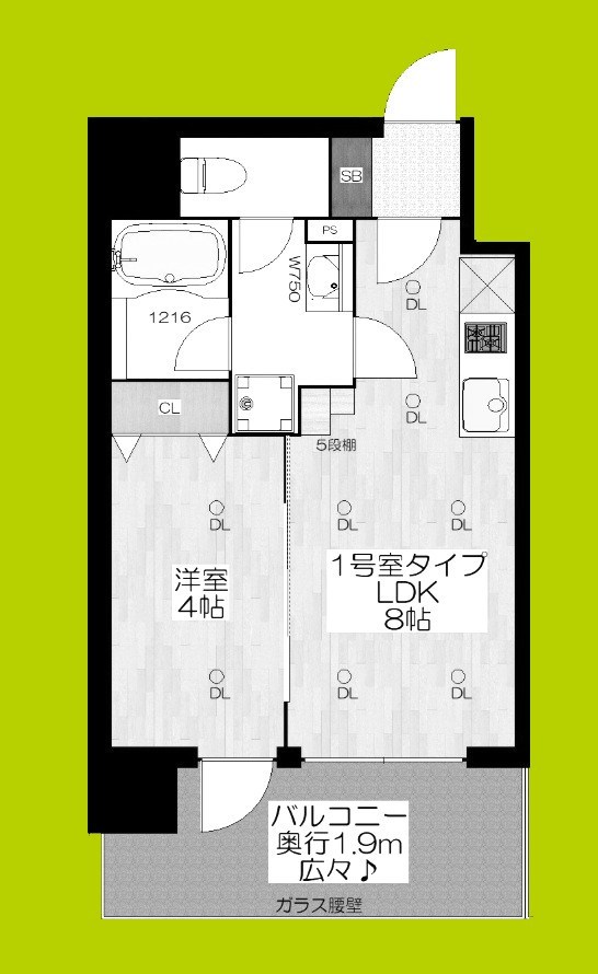 ブエナビスタ高津タワー 間取り