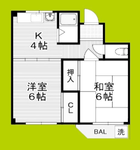 嶋川マンション 間取り