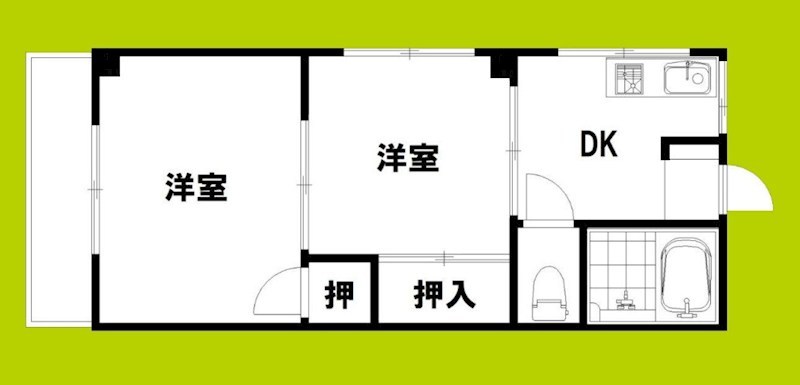 ヴィラナリー東中浜 間取り