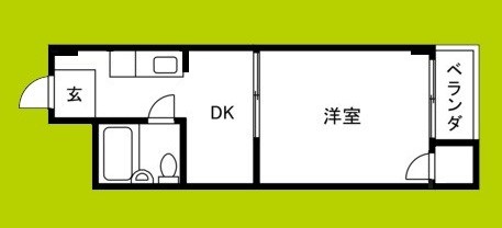 野江ハイツ 間取り
