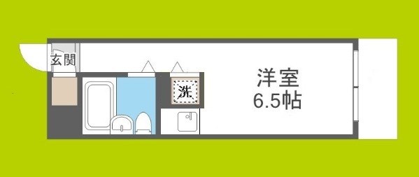 朝日プラザ都島北通タウンルーム 間取り