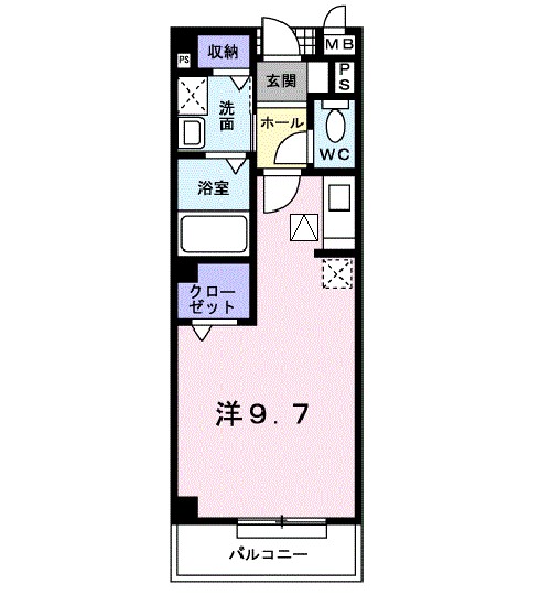 リフレ東百舌鳥Ｂ棟 間取り