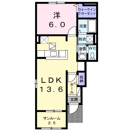 サニー　レジデンス　和泉 間取り