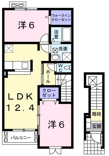 メゾン　ド　コスモス 間取り